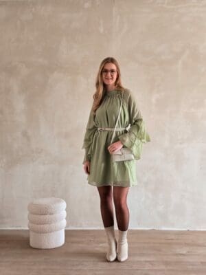 Valora - groene jurk